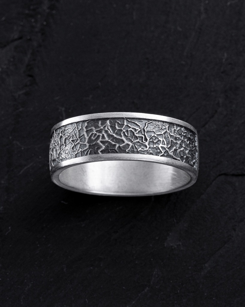 Srebrny pierścień ASTEROID 17