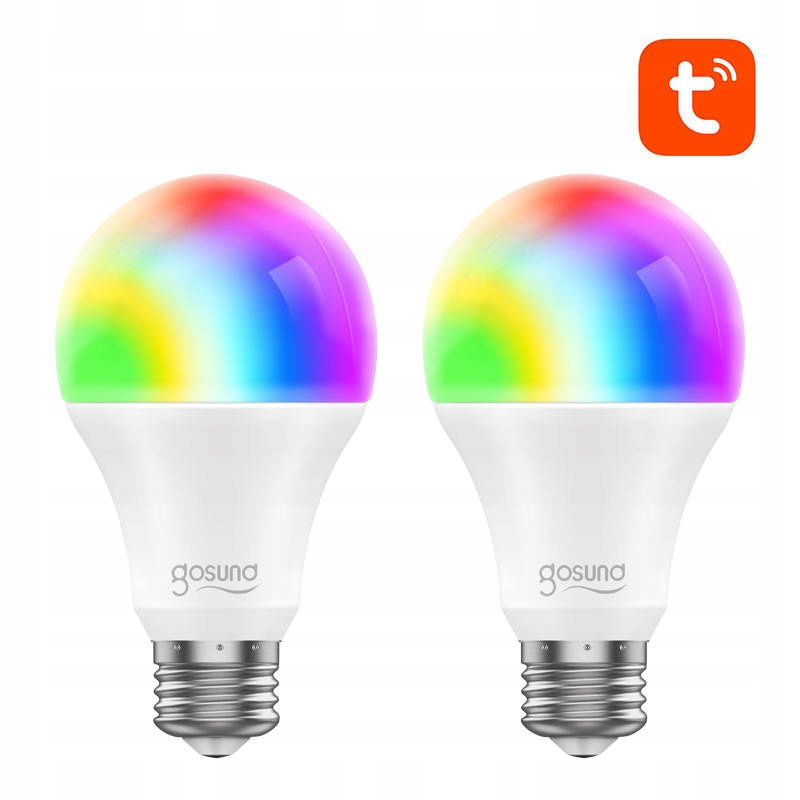 Smart żarówka LED WB4 Gosund (RGB) E27 Tuya x2