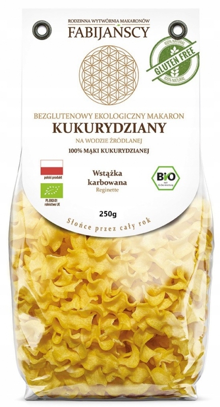 MAKARON (KUKURYDZIANY) WSTĄŻKA KARBOWANA REGINETTE