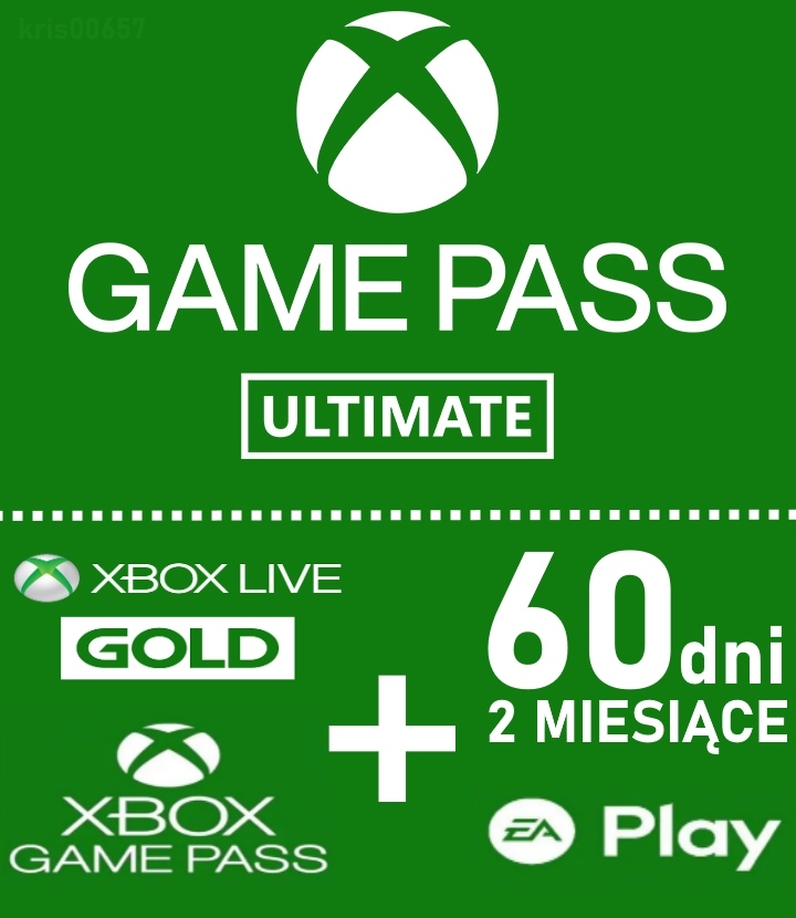 XBOX LIVE GOLD 2 MIESIĄCE + 2M GAME PASS XOne