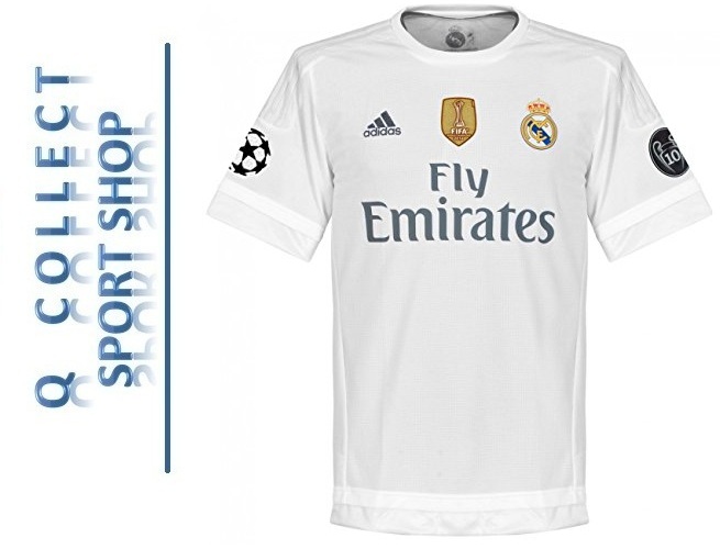 Koszulka Liga Mistrzów Home adidas Real Madryt r S