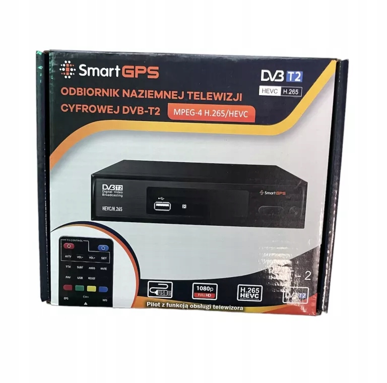 DEKODER SMART GPS DVBT2 KOMPLET + PARAGON