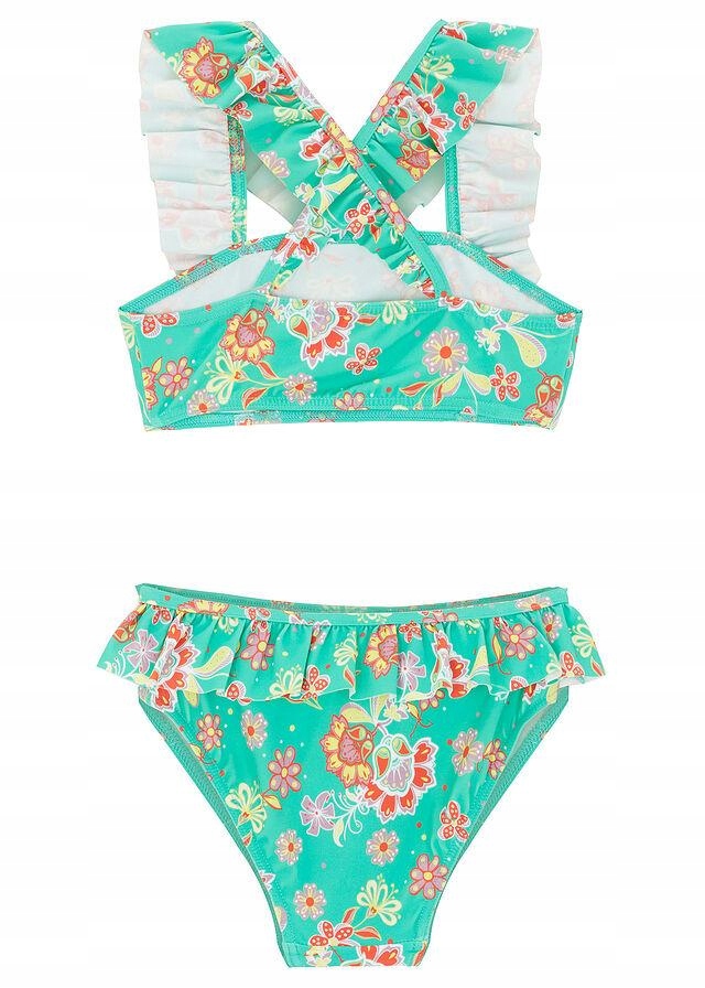 BIKINI DZIEWCZĘCE 2 CZĘŚCIOWE BONPRIX 140/146