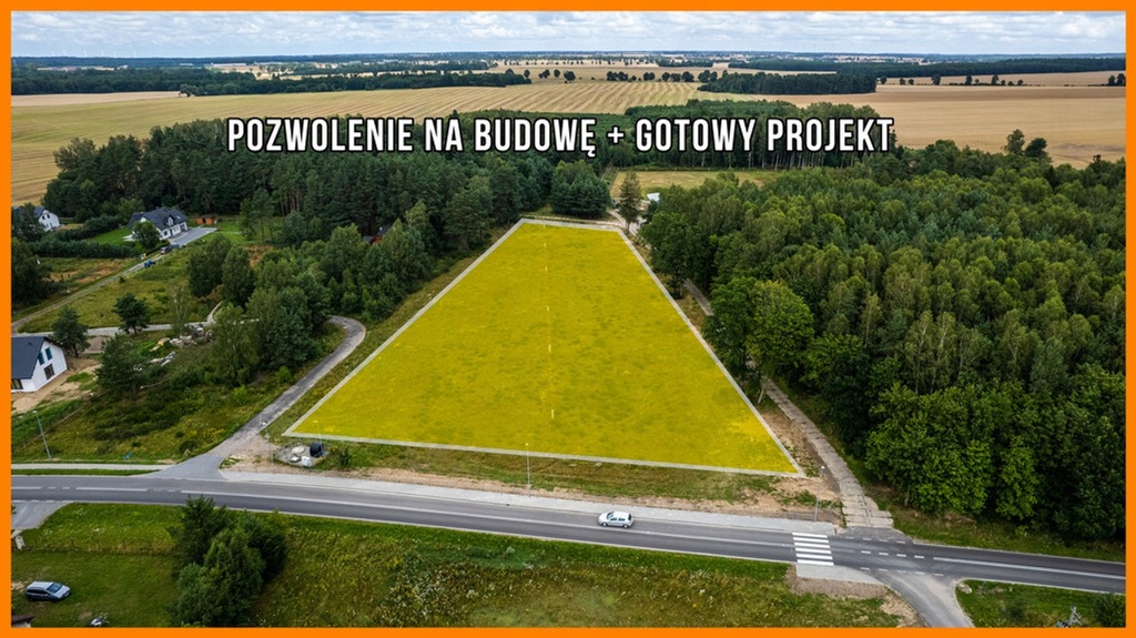 Działka, Głobino, Słupsk (gm.), 10450 m²