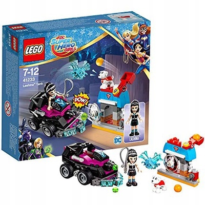 LEGO Super Hero Girls Lashina i jej pojazd 41233