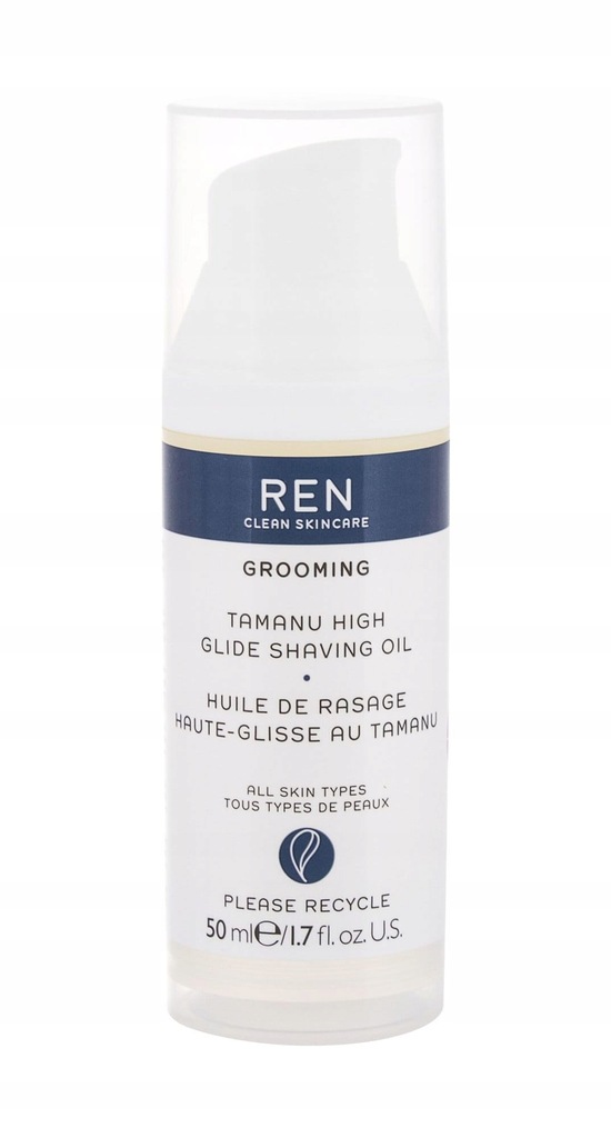 REN Grooming Tamanu High Glide Shaving Żel 50ml