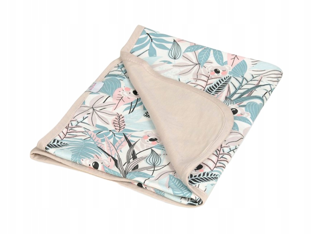 Kocyk dzsiecięcy BAMBOO bambusowy-dwustronny 75x100