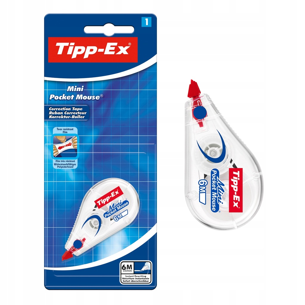 Korektor TIPP-EX Mini Pocket Mouse Blister 1szt B