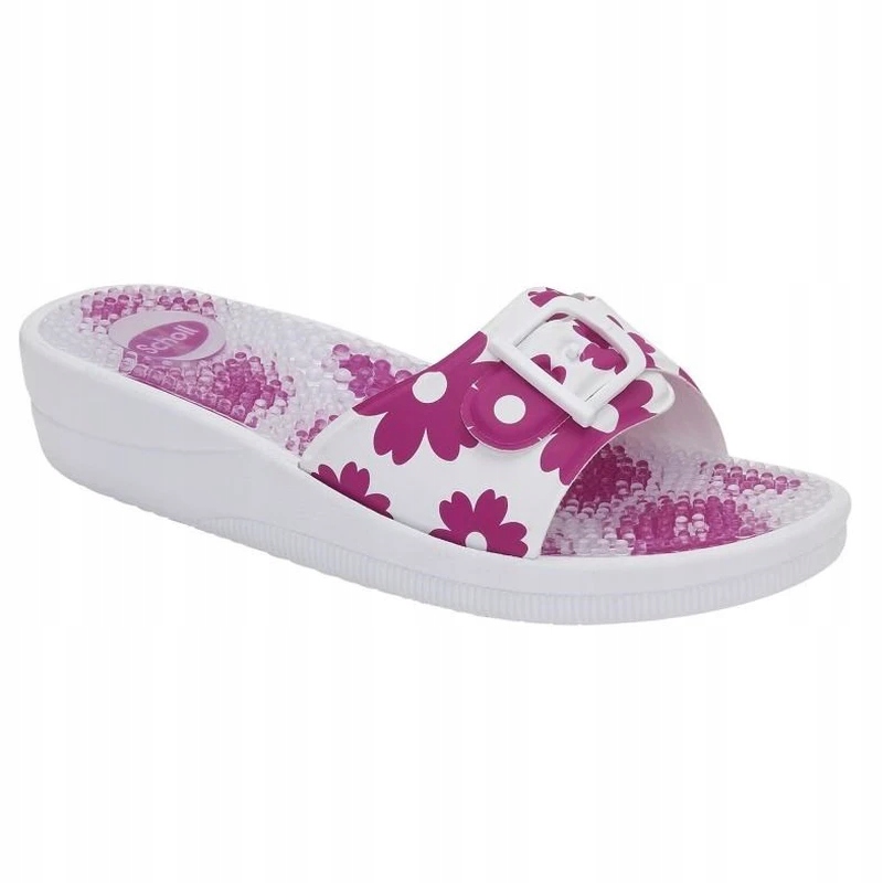 Obuwie NEW MASSAGE F299601404 rozmiar 42 kolor biały/fuksja