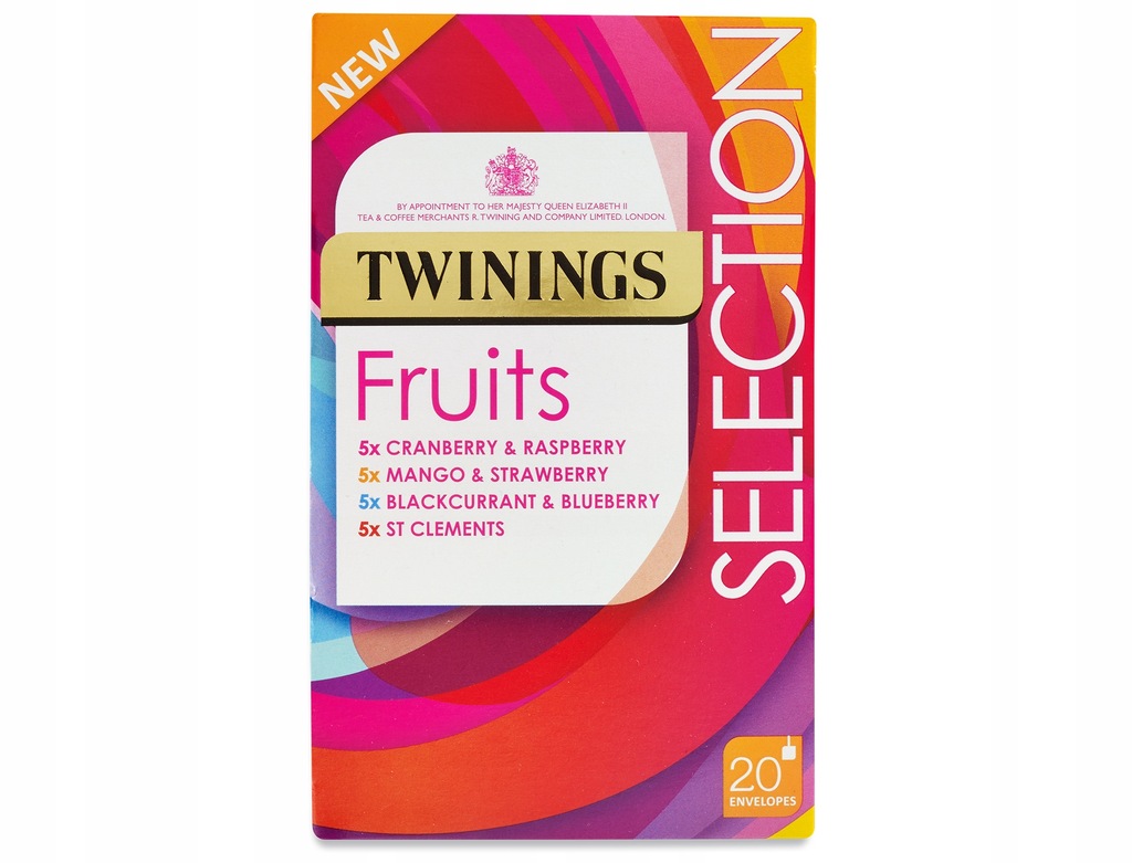 Twinings Fruits Selection Herbata Owocowa 20szt UK