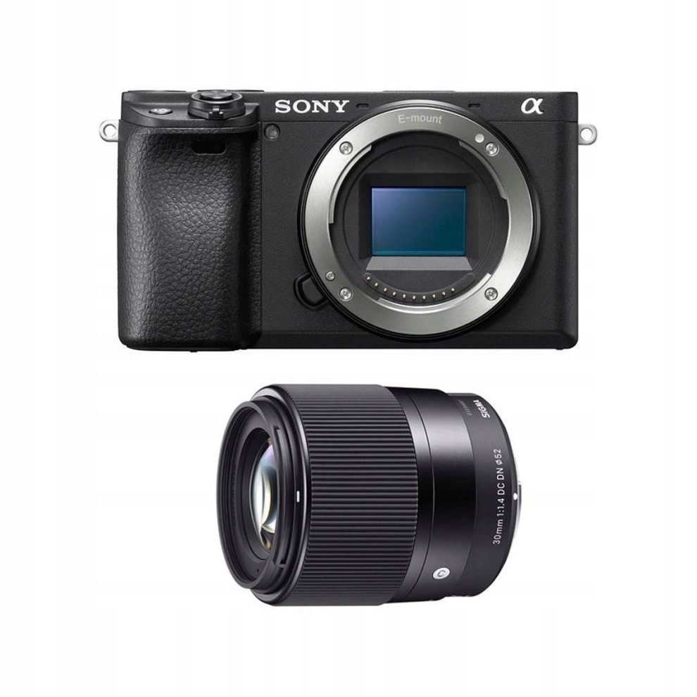 SONY A6400 + SIGMA 30mm F1.4 DC DN Współczesny - 9632373397