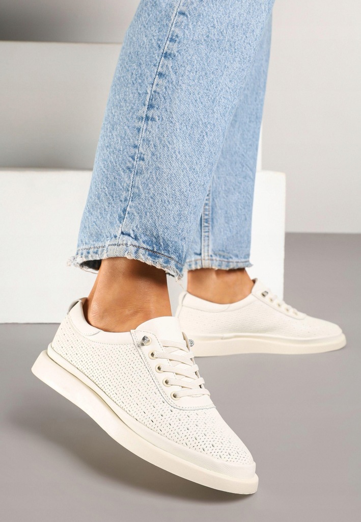 Renee Beżowe Sneakersy damskie 38
