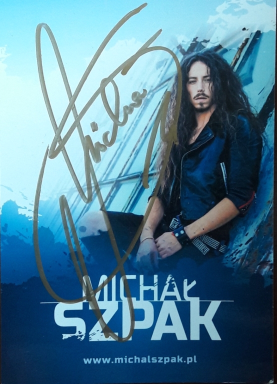 MICHAŁ SZPAK- AUTOGRAF!!