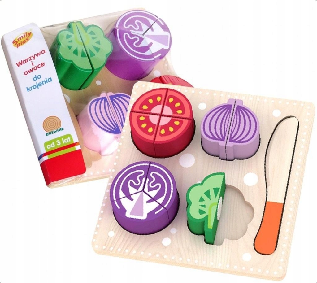 WARZYWA DO KROJENIA, SMILY PLAY