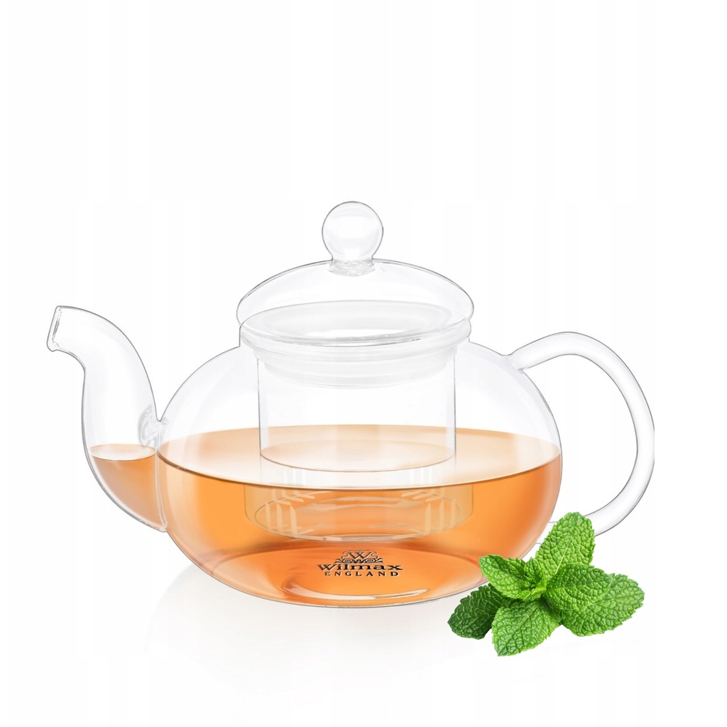 Dzbanek do zaparzania herbaty i zioł 1550 ml Wilmax szkło termiczne