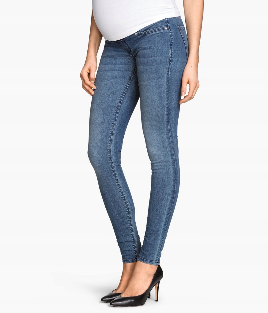 mama skinny ankle high rib