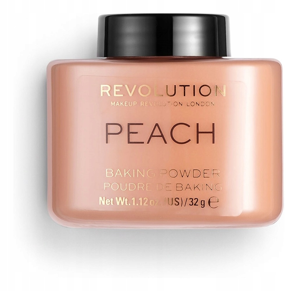 Makeup Revolution Loose Baking Puder Peach 32g
