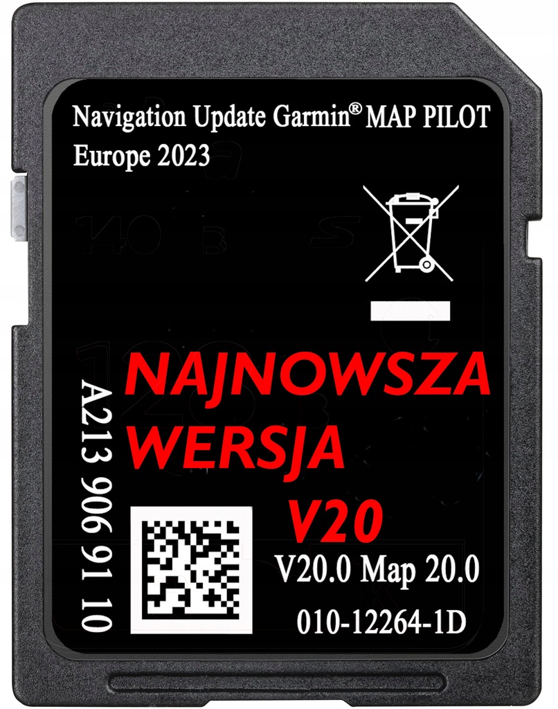 MAPA MERCEDES A213 V20 2023/2024 AMG GLC KLASA C E V X