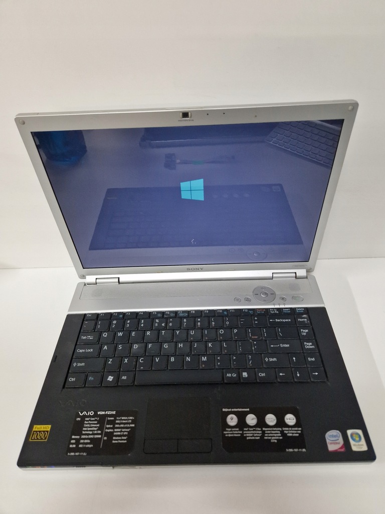 Laptop sony PCG-3A1M Intel RAM 1GB 15,6