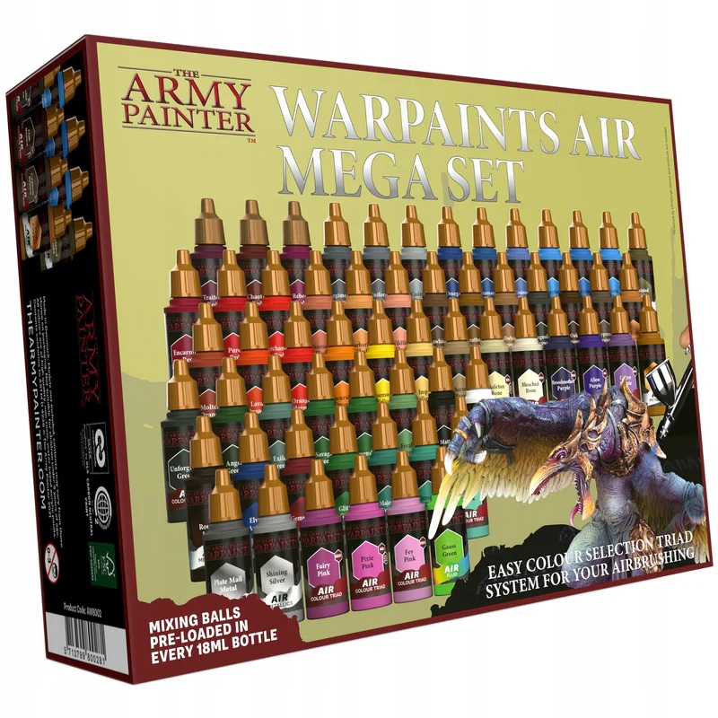 Army Painter Warpaints: Air Mega Set