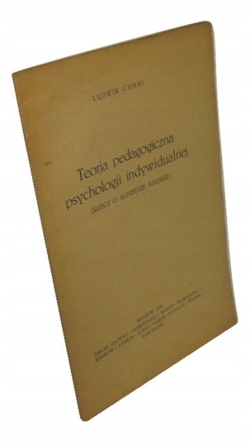 Teorja pedagogiczna psychologji Chmaj (1930)