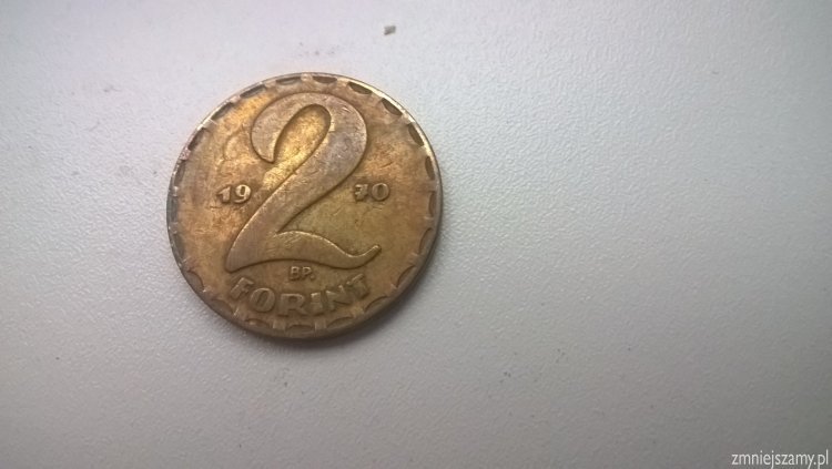 Węgry - moneta 2 forinty 1970r. dla WOŚP
