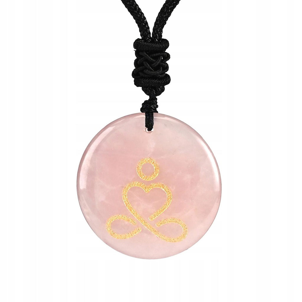 Stone Pendant Necklace Fashion Charm Necklace Pink