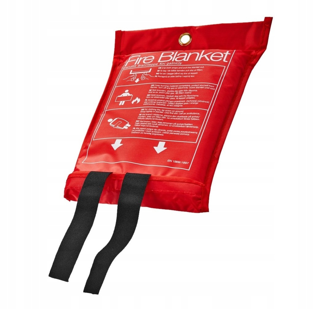 Z Jakiego Włókna Wykonany Jest Koc Gaśniczy Koc gaśniczy pożarniczy 120x120 Włókno szklane 500 - 8837680455