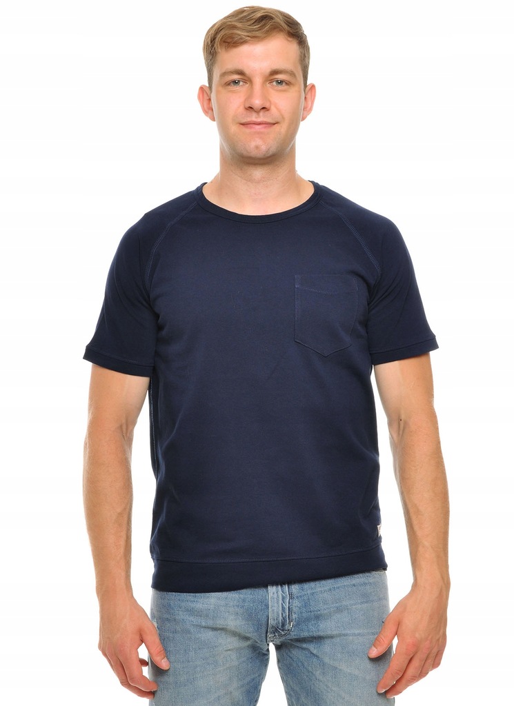 LEE t-shirt NAVY casual s/s 101 TEE _ L 40