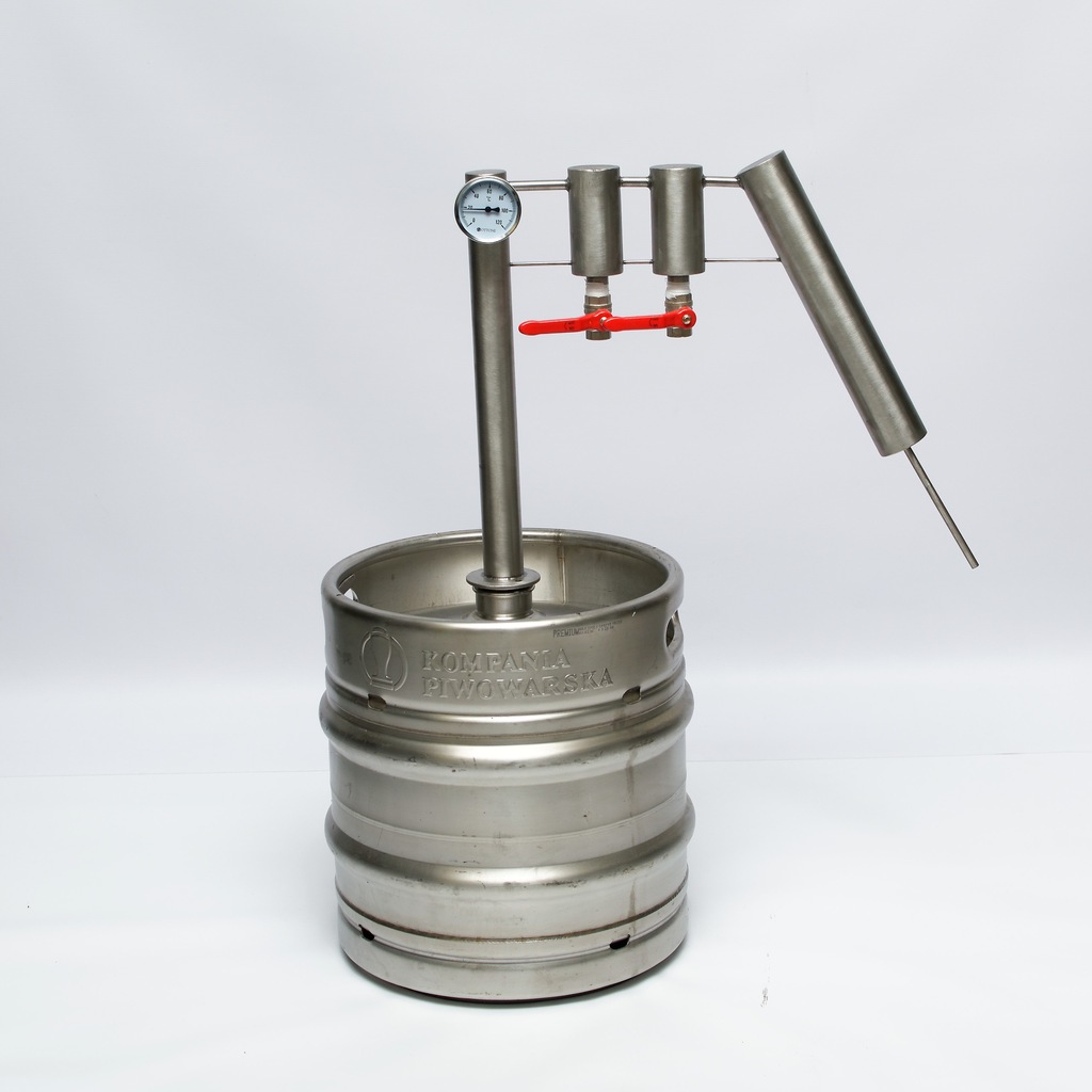 KOMPLETNY DESTYLATOR POT-STILL aparatura keg