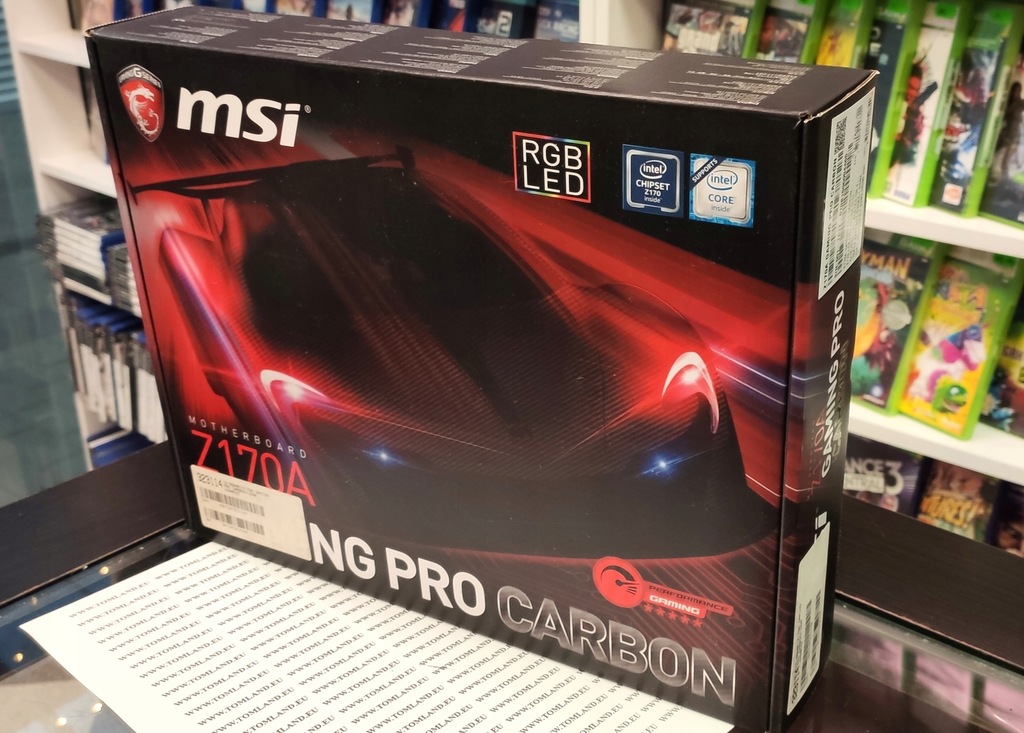 Płyta główna MSI Z170A Gaming Pro Carbon DDR4 ATX