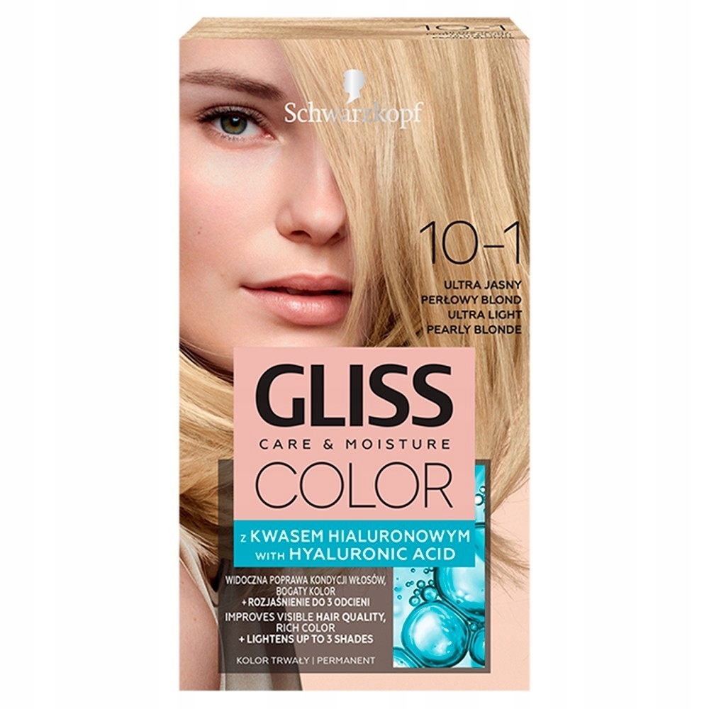Schwarzkopf Gliss Color 10-1 Ultra J. Popiel Blond