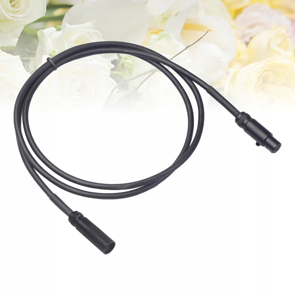 0.3m Mini XLR Male to Female Microphone Wire Audio