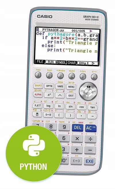 Calculatrice graphique Casio Graph 90+E