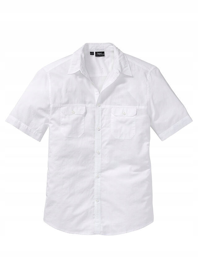 Koszula z krótkim ręka biały 47/48 (3XL) 944294