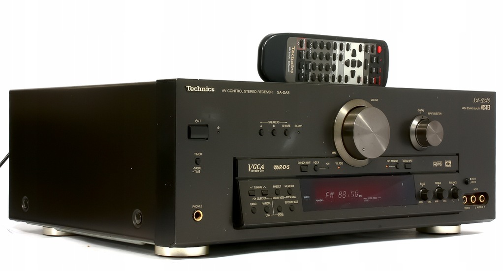 TECHNICS SA-DA8 FLAGOWE KINO DOLBY DIGITAL DTS RDS PILOT