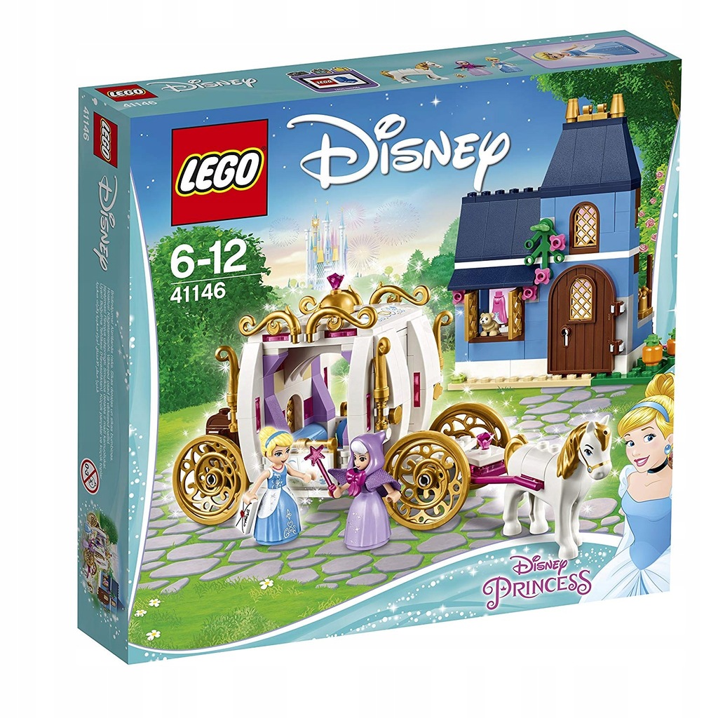 LEGO DISNEY 41146 CZARODZIEJSKI WIECZÓR KOPCIUSZKA