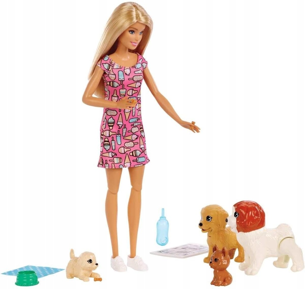 Купить Кукла Барби-няня — набор от Mattel: отзывы, фото, характеристики в интерне-магазине Aredi.ru
