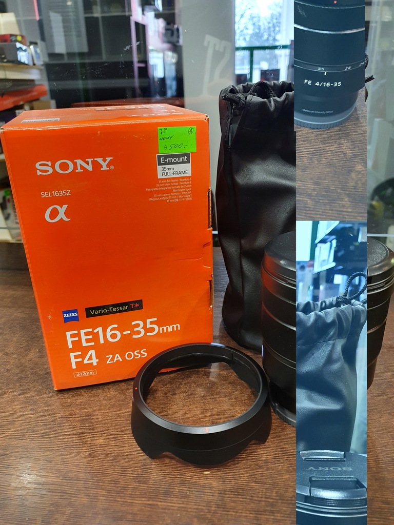 Obiektyw Sony SEL1635Z fe16-35mm F4 ZA OSS