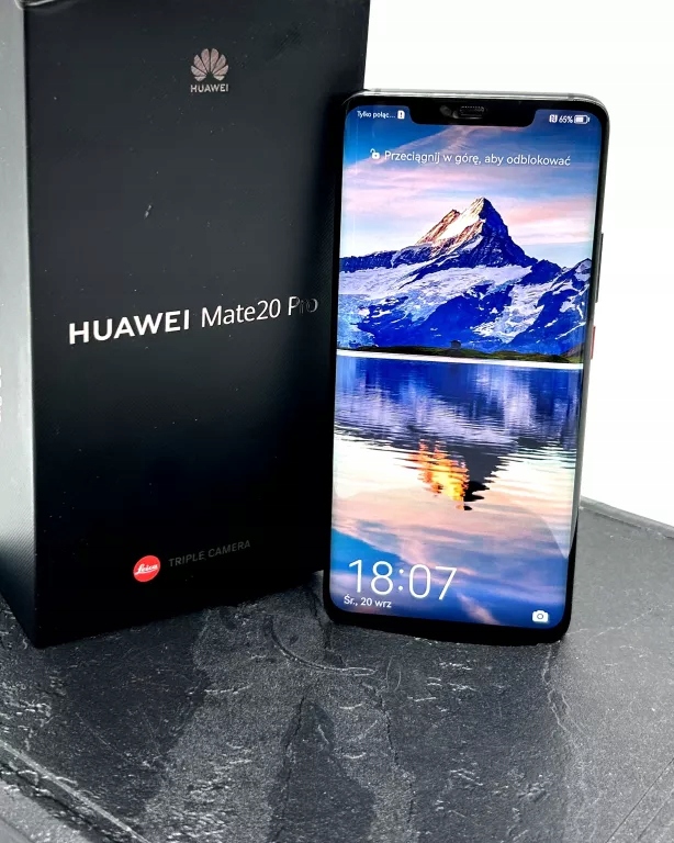 TELEFON HUAWEI MATE 20 PRO 6/128 CZARNY