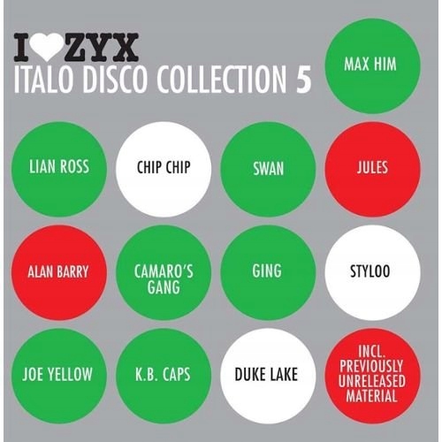 I Love ZYX ITALO DISCO COLLECTION 5 - PRZEBOJE 3CD