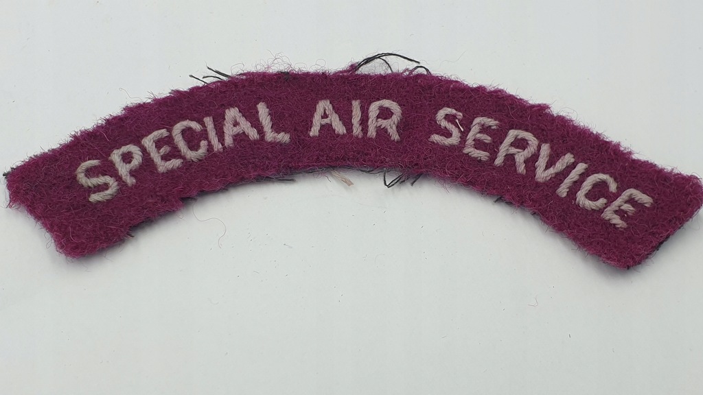 Naszywka Special Air Service brytyjscy komandosi II wojna światowa