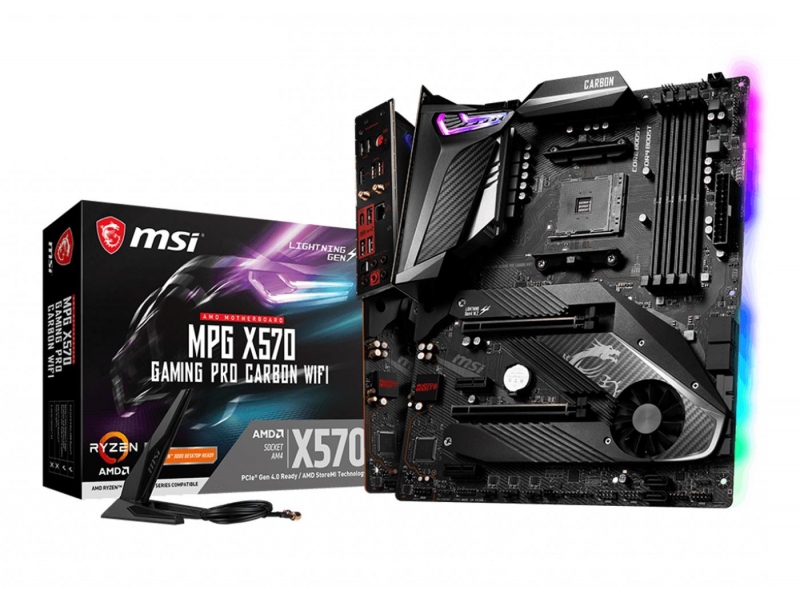 Купить Материнская плата MSI X570 MPG Gaming Pro Carbon: отзывы, фото, характеристики в интерне-магазине Aredi.ru