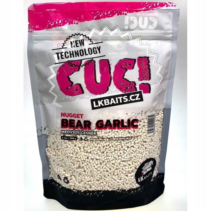 PELLET LK BAITS CUC NUGGET 2MM 600G BEAR GARLIC