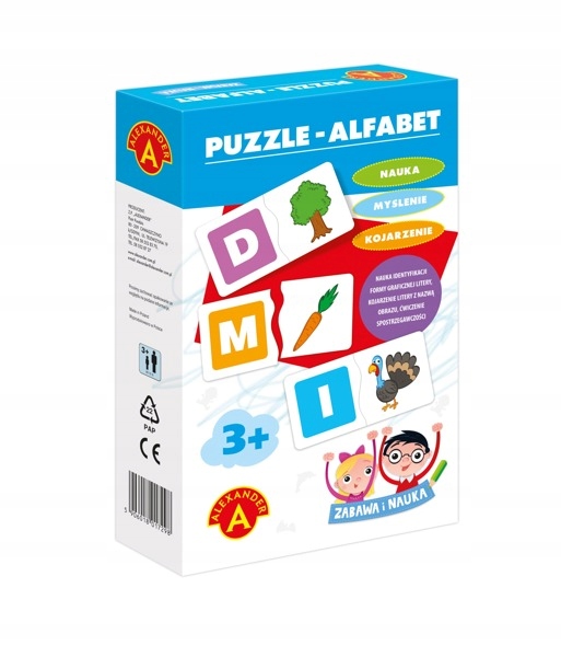 Puzzle - Alfabet ALEKSANDER