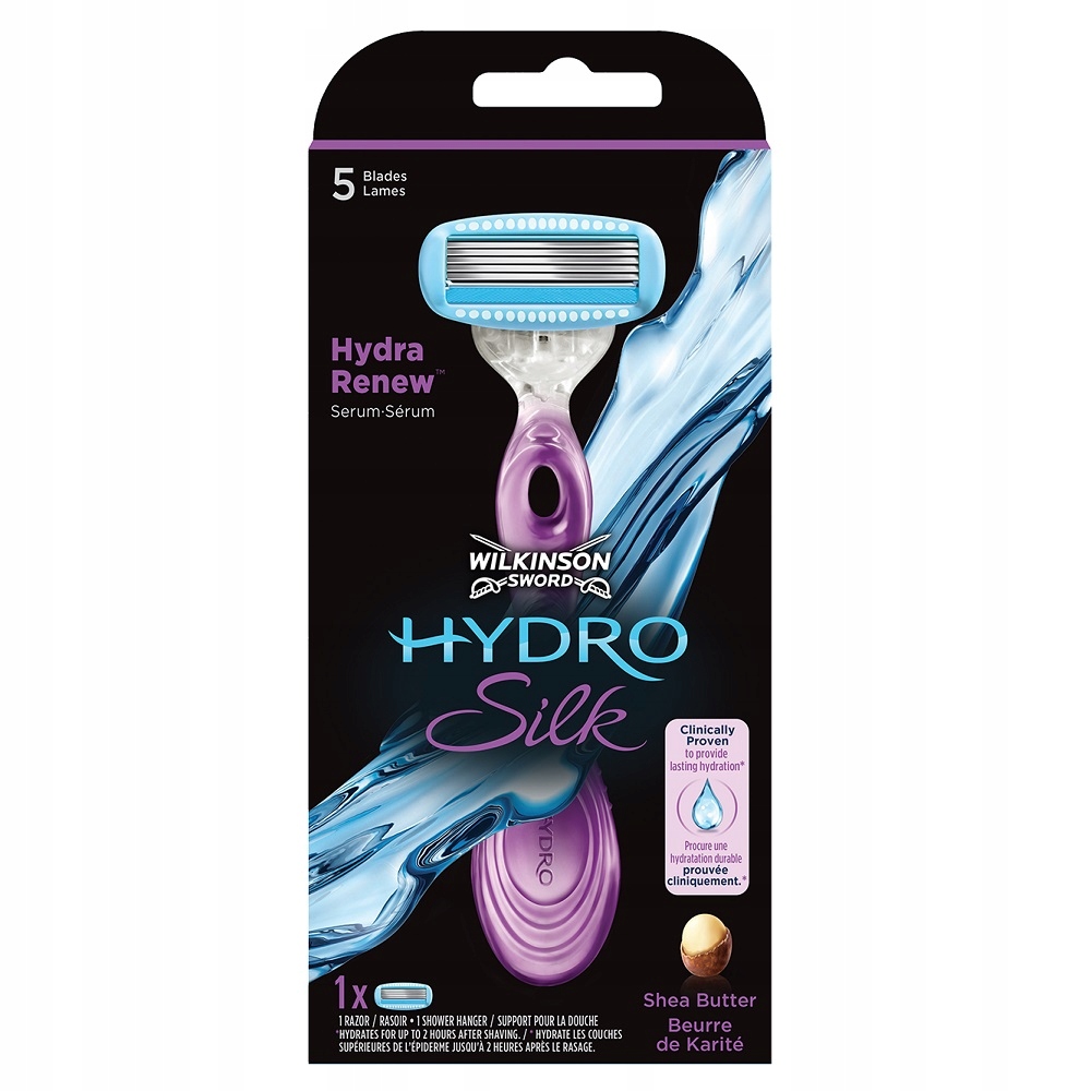 Hydro Silk maszynka do golenia z wymiennymi ostrzami dla kobiet 1szt