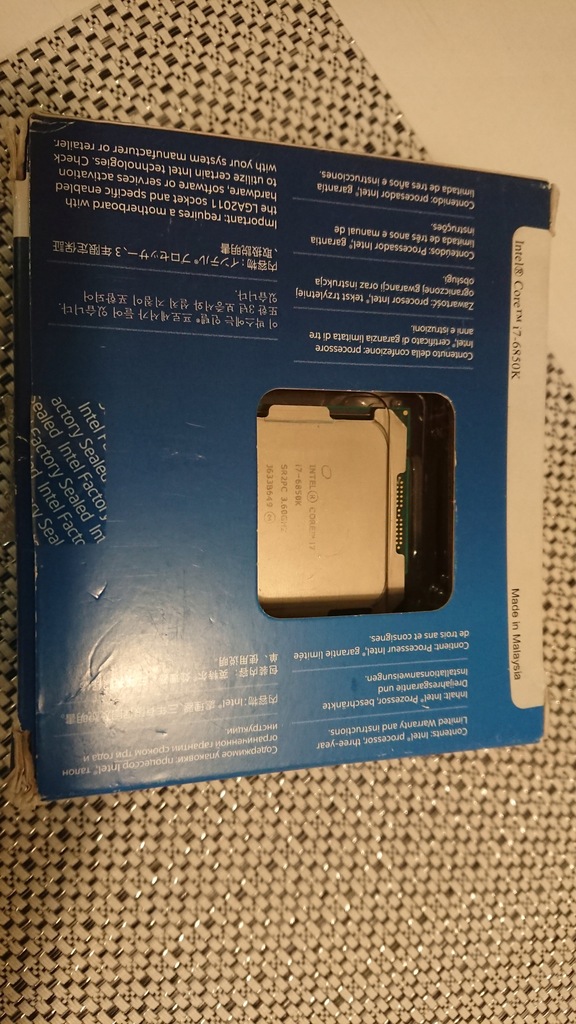 Procesor Intel i7-6850K Socket 2011-3 Box