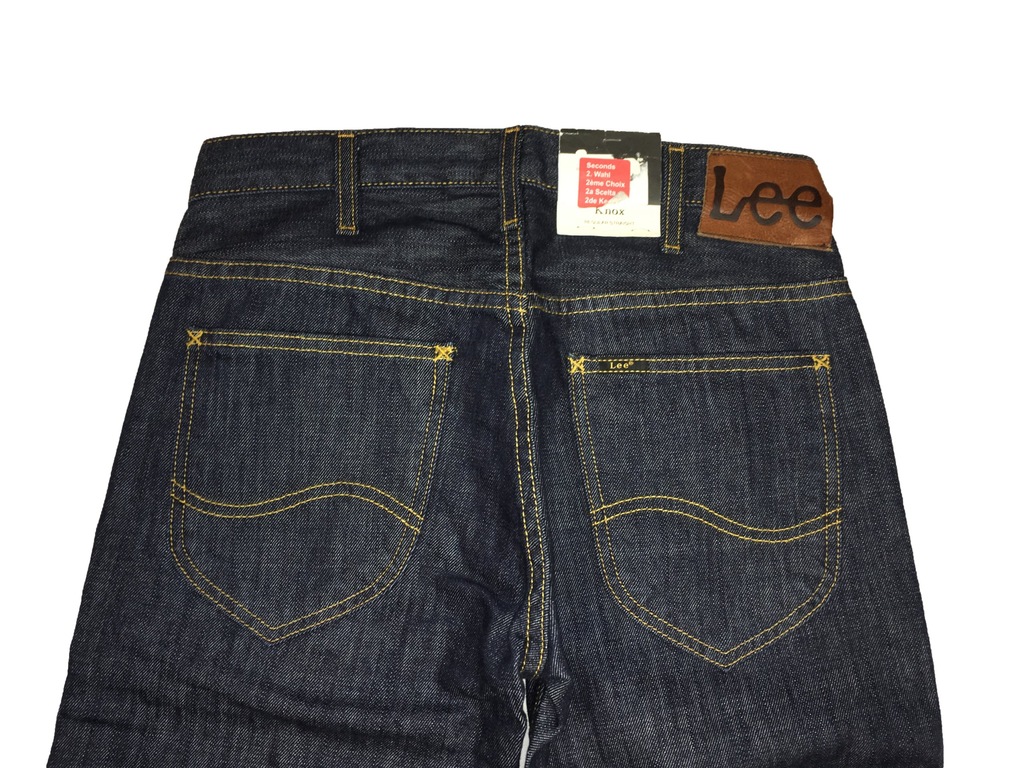 Lee KNOX proste regular spodnie jeans W28L32