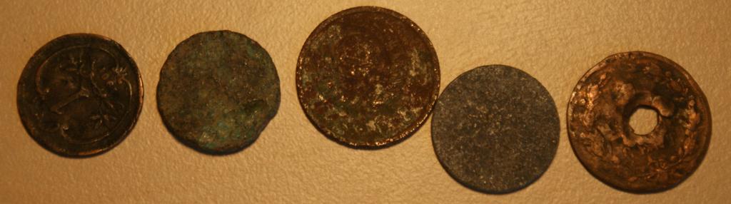 monety zestaw wykopków 1