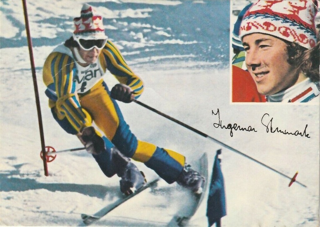 INGEMAR STENMARK - autograf